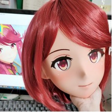 (GLA08)Customize Character'! Female/Girl Resin Full/Half Head With Lock Anime Cosplay Japanese Animego Kigurumi Mask (GLA08)Customize Character'! Female/Girl Resin Full/Half Head With Lock Anime Cosplay Japanese Animego Kigurumi Mask